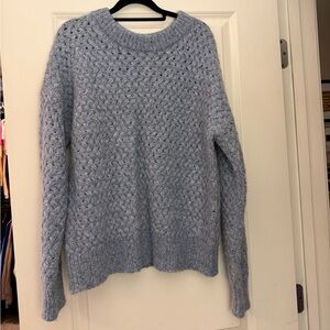 Magaschoni Light Blue Knit Sweater